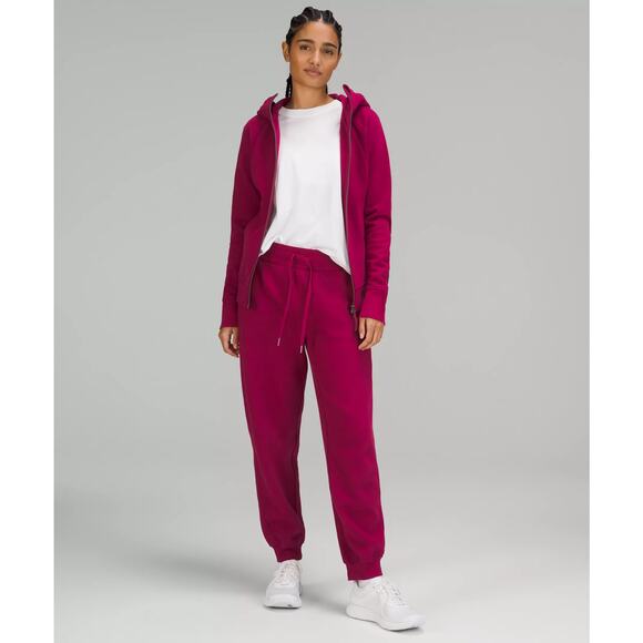 Lululemon Pink Drawstring High Rise Pockets Athletic Jogger Sweat pants Size 6 - Picture 5 of 9